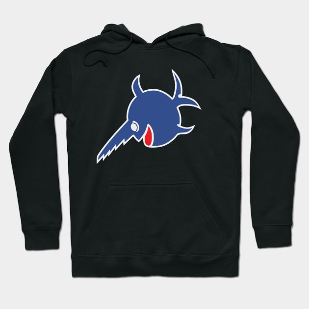 Fish saw sign on German submarines ww2. Blue version of the emblem Hoodie by FAawRay